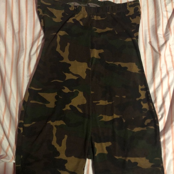 CAMOUFLAGE STRAPLESS ROMPER😍 - Picture 6 of 6